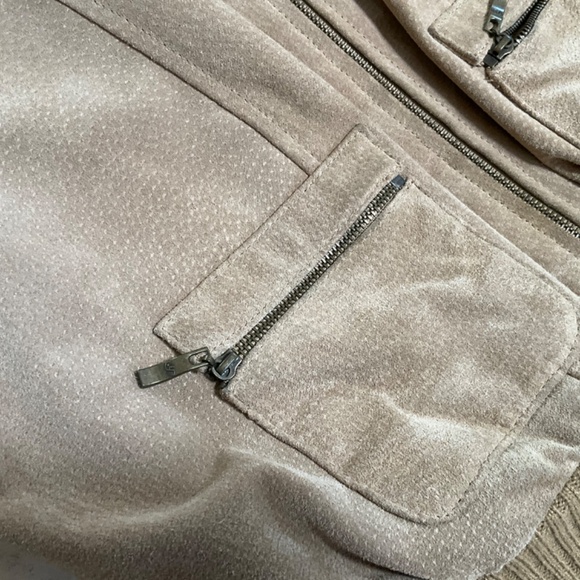 Women's suede jacket - Picture 3 of 4